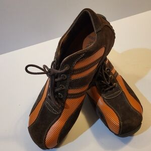 Rocket Dog Brown and Orange Men's Nubuck Shoes Size 9